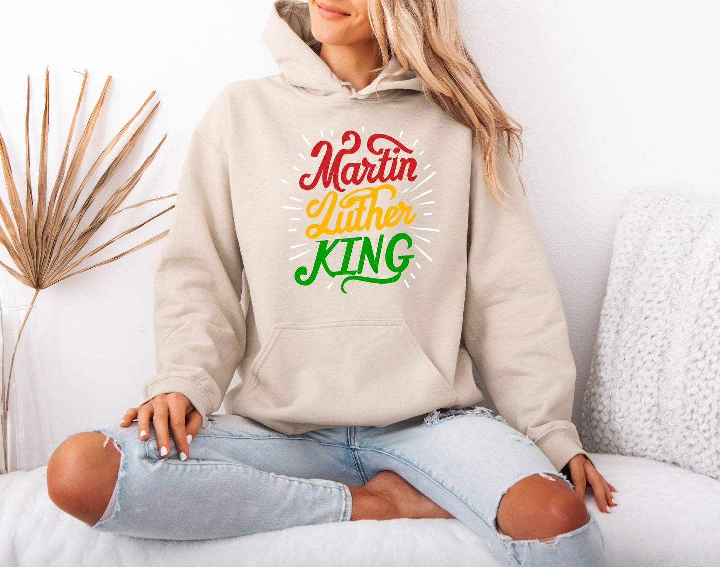 Martin Luther King Jr. Historic Leader Hoodie – Equality Message