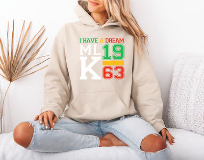 Martin Luther King Jr. Inspirational Hoodie – Civil Rights Icon Design