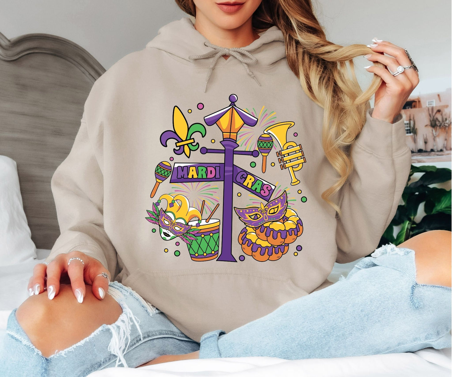 Mardi Gras Hoodie – Carnival Outfit Essential
