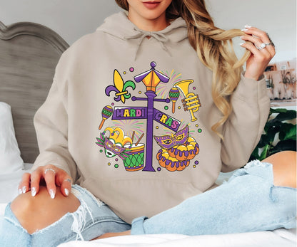 Mardi Gras Hoodie – Carnival Outfit Essential