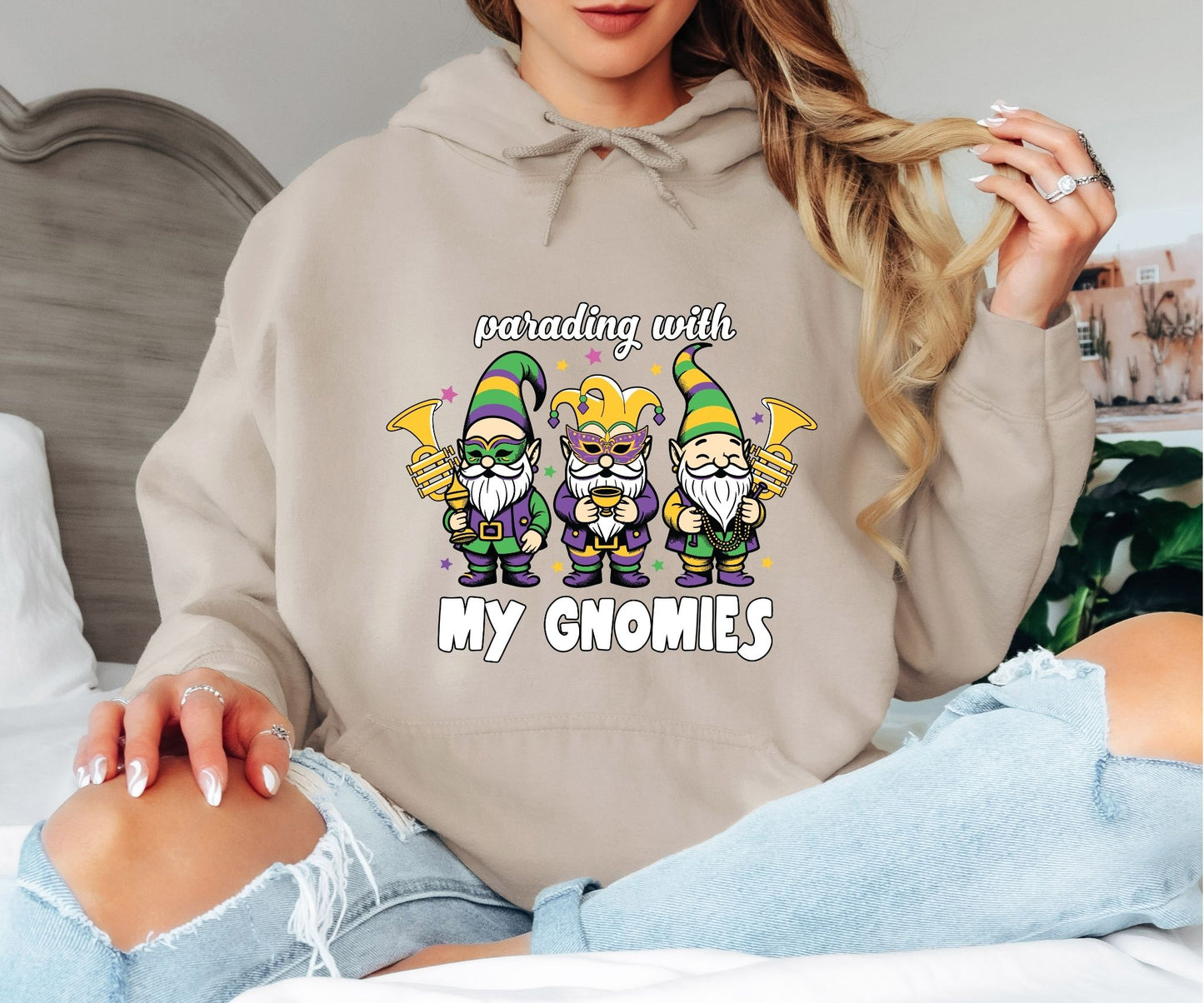 Mardi Gras Graphic Hoodie – Festival Streetwear