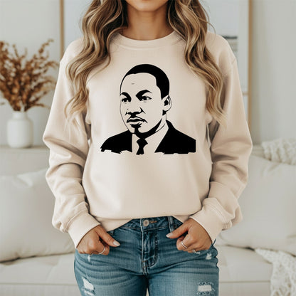 Martin Luther King Jr. Graphic Sweatshirt – Equality Matters Design