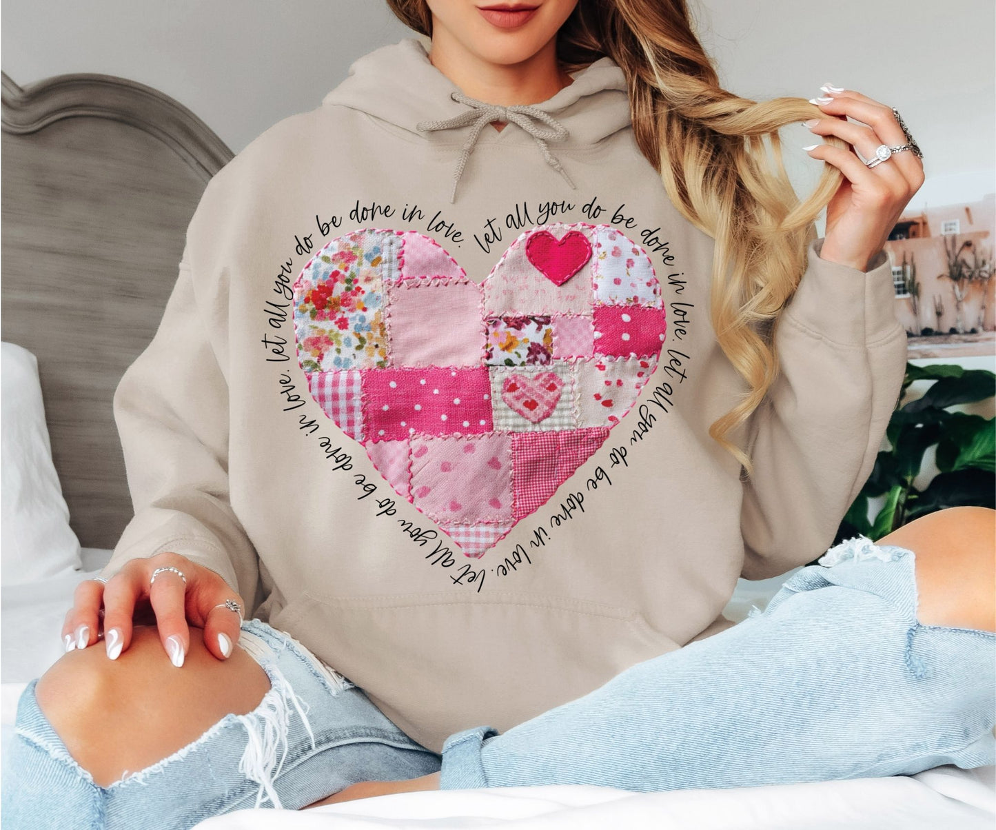 Valentine’s Day Hoodie – Warm Hugs Included
