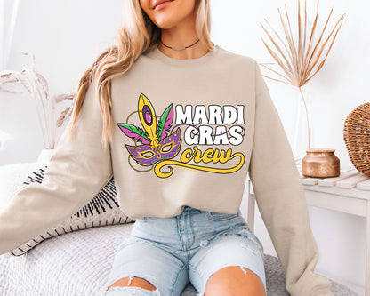 Carnival Spirit Mardi Gras Sweatshirt