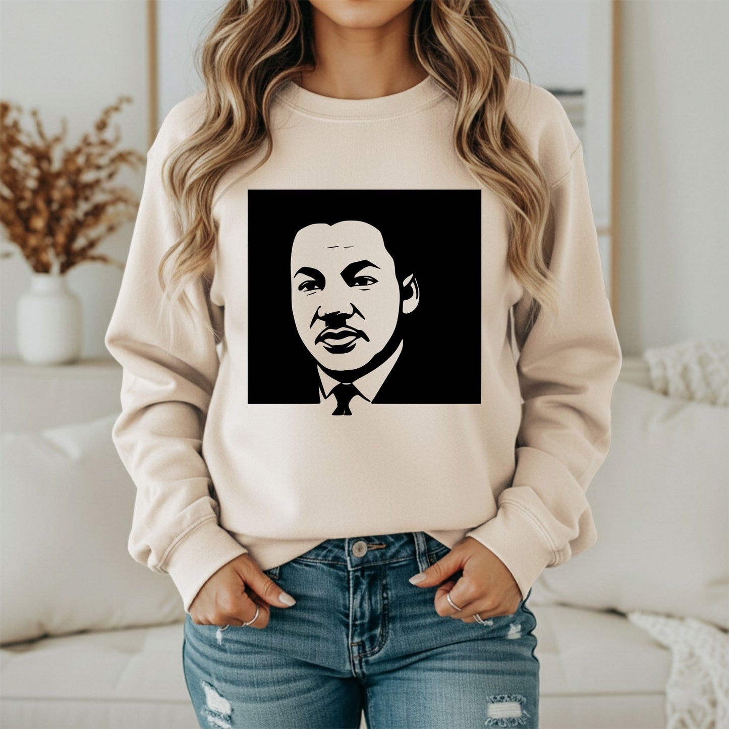 MLK Dream Message Sweatshirt – Civil Rights Inspirational Apparel
