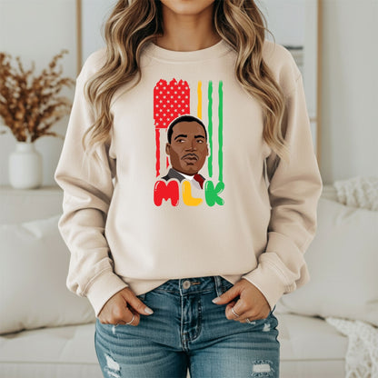Martin Luther King Jr. Civil Equality Sweatshirt – Timeless Quote Theme