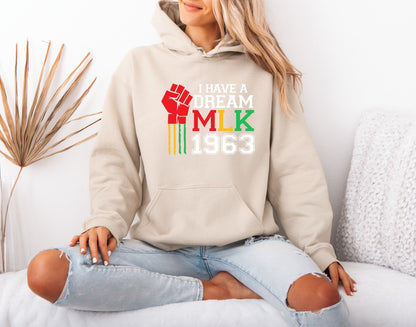 Martin Luther King Jr. Iconic Quote Hoodie – Freedom Statement Wear