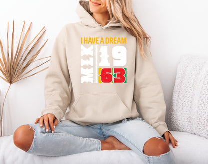 MLK Dream Inspired Hoodie – Freedom and Equality Theme
