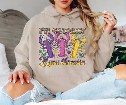 Mardi Gras Hoodie – Fat Tuesday Festival Look