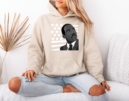MLK Dream Message Hoodie – Civil Rights Inspired Apparel