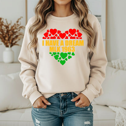 Martin Luther King Jr. Dream of Justice Sweatshirt – Iconic Message
