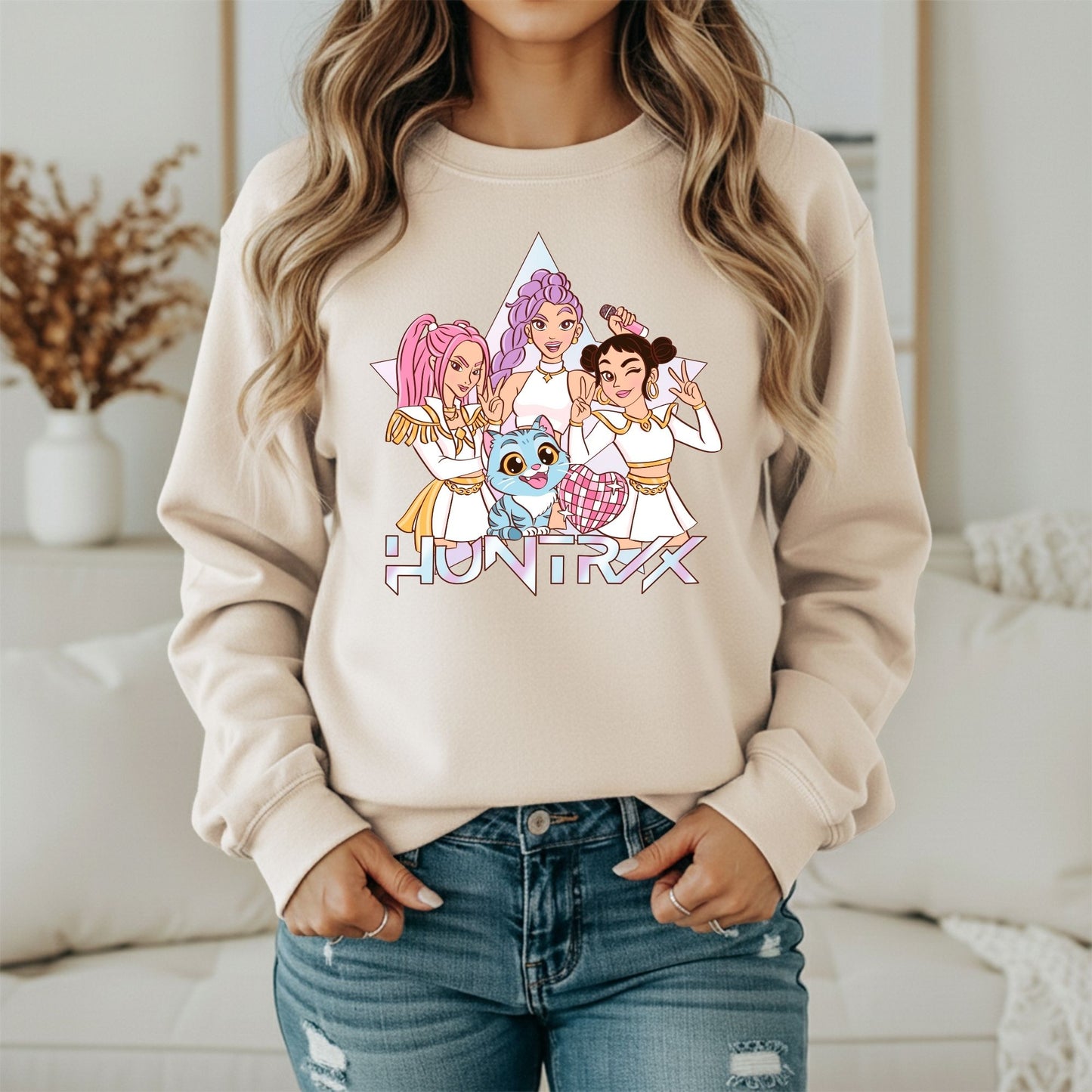 K-Pop Aesthetic Sweatshirt – Korean Pop Music Inspired Design | Unisex