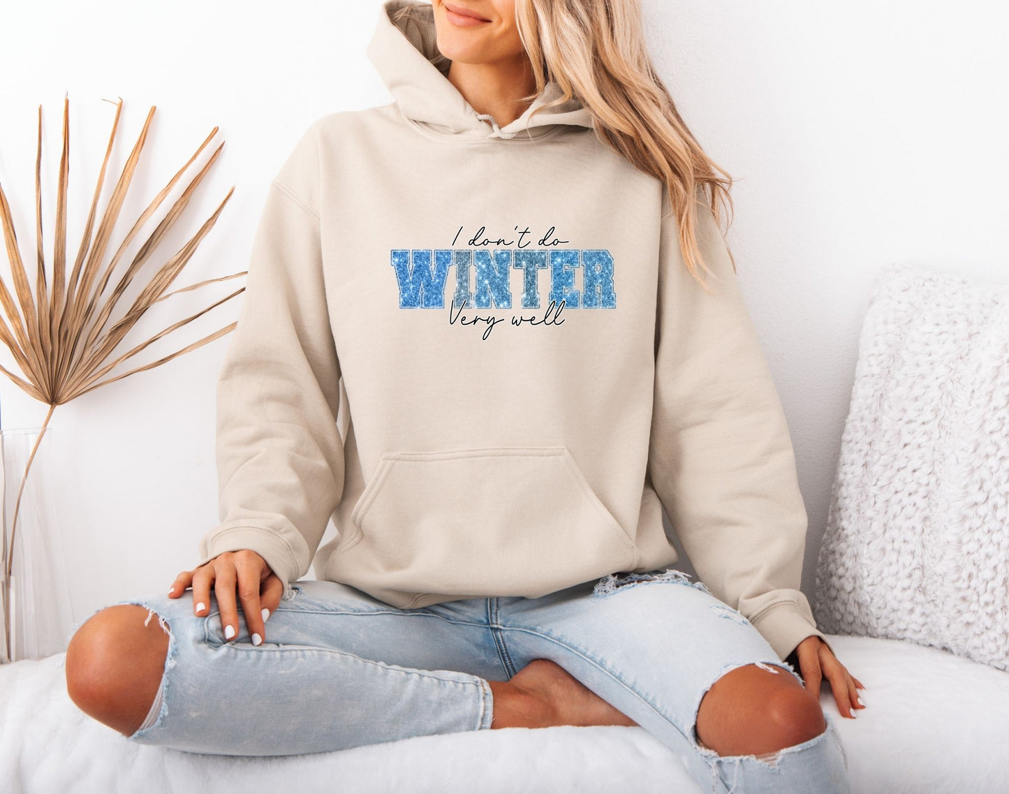 Winter Season Graphic Hoodie – Cozy Aesthetic Design