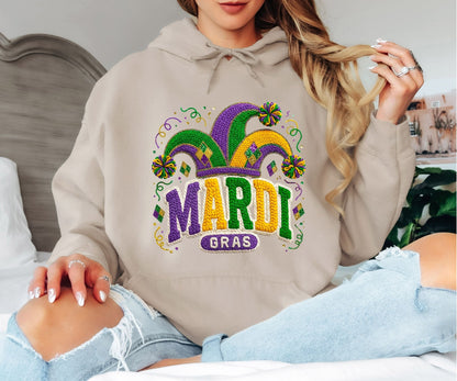 Mardi Gras Hoodie – Let the Good Times Roll Carnival
