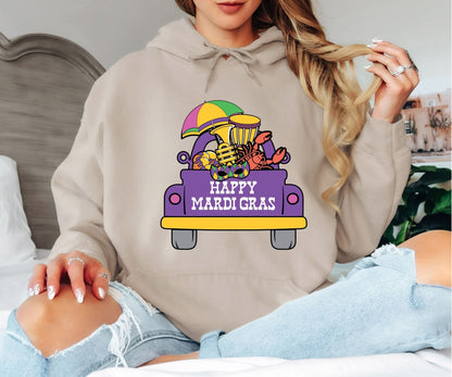 Mardi Gras Hoodie – Fat Tuesday Ready Look