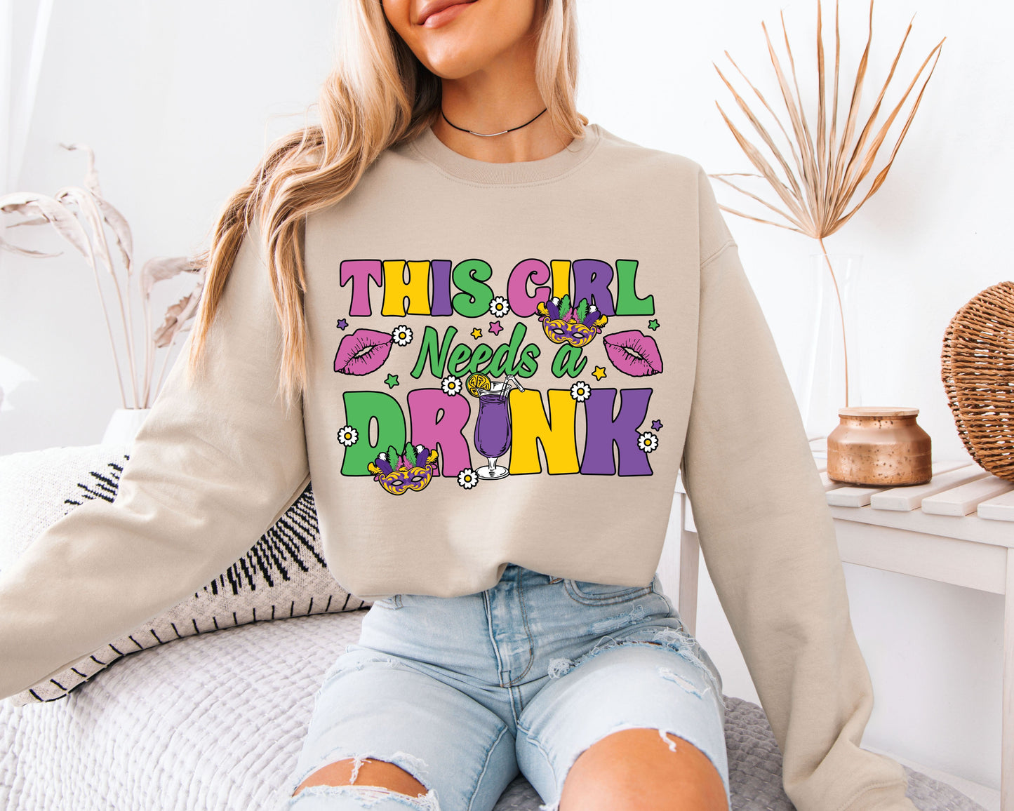 Mardi Gras Festival Essential Sweatshirt
