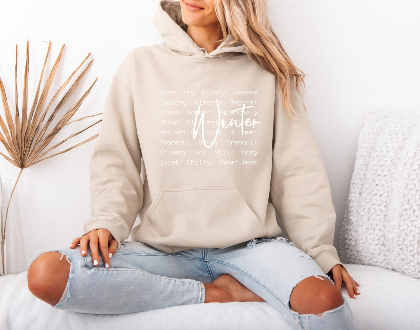 Winter Soft Season Hoodie – Calm Cozy Apparel