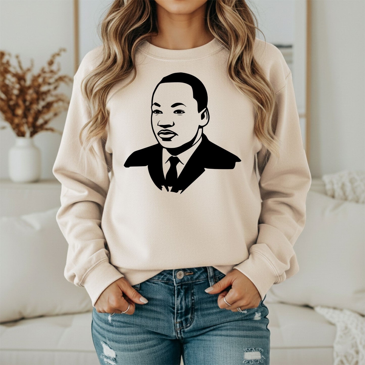 MLK Dream Inspired Sweatshirt – Freedom & Equality Theme