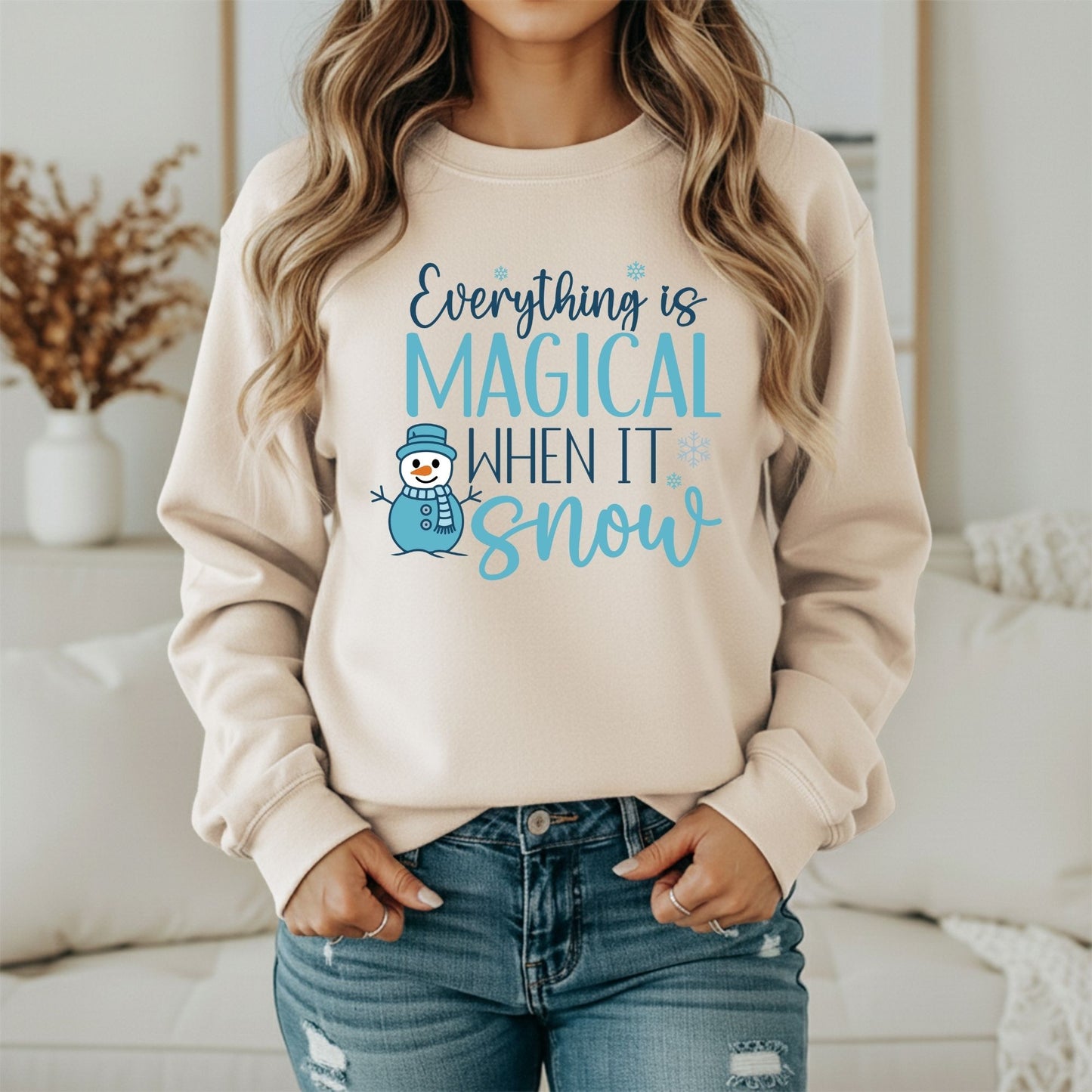 Winter Chill Vibes Sweatshirt – Cold Weather Wear