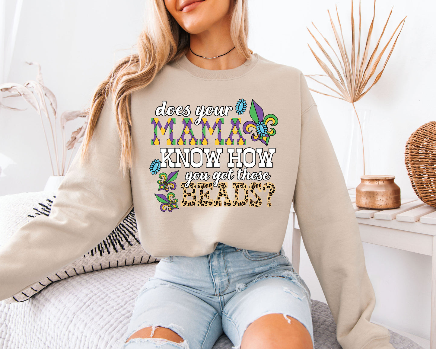 Parade & Party Mardi Gras Sweatshirt
