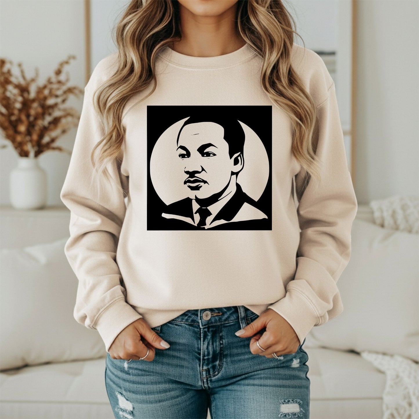 MLK Stand for Equality Sweatshirt – Inspirational Social Message