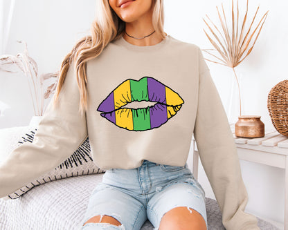 Let the Good Times Roll Mardi Gras Sweatshirt