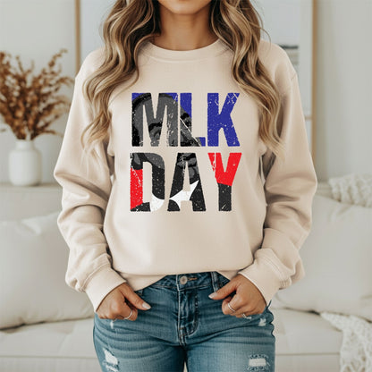 Martin Luther King Jr. Unity in Justice Sweatshirt – Inspirational Graphic