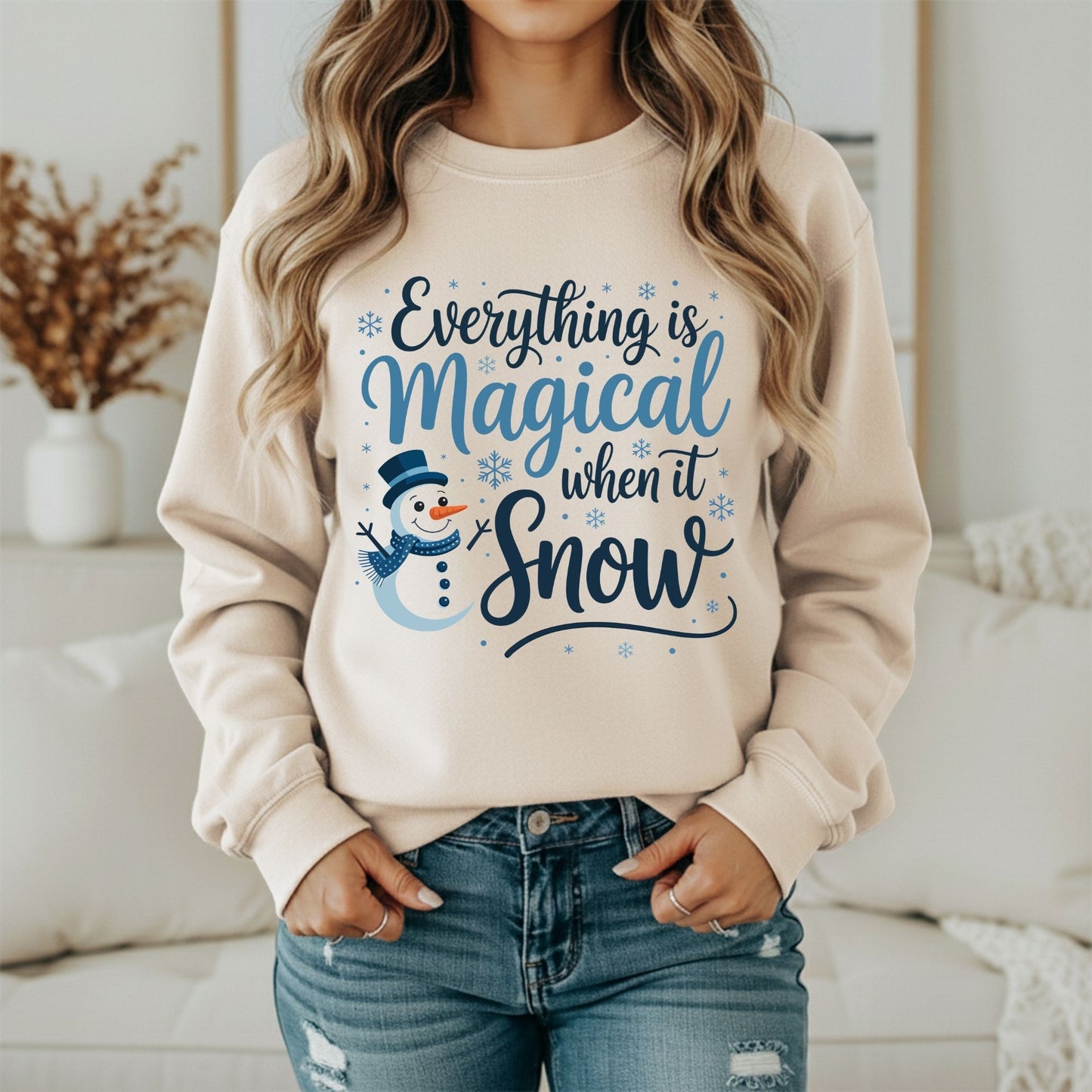 Winter Feel Sweatshirt – Soft Fabric Cold Weather Style