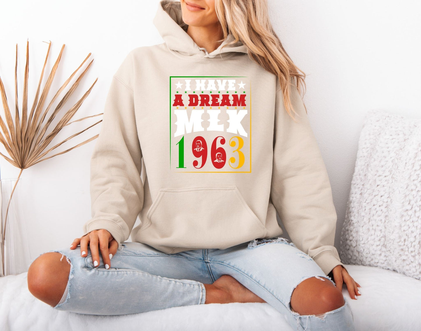 Martin Luther King Jr. Equality Hoodie – Classic Civil Rights Design