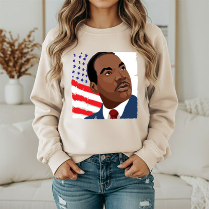 MLK Equality Vision Sweatshirt – Civil Rights Statement Wear