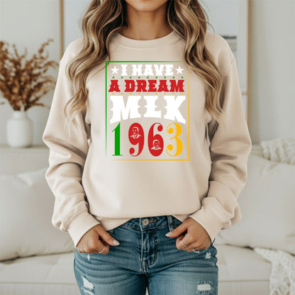 MLK Human Rights Sweatshirt – Equality Inspired Design