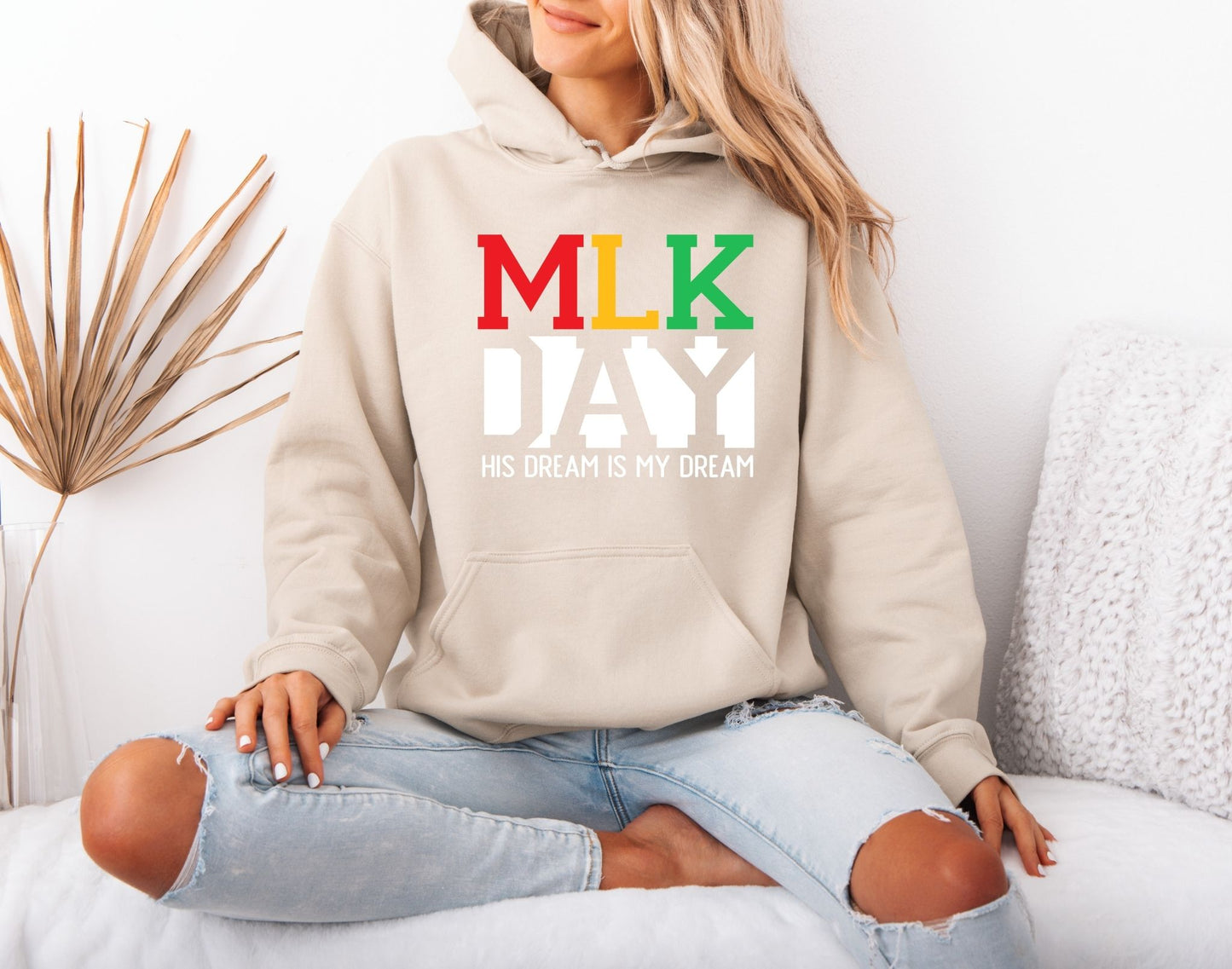 MLK Unity Hoodie – Civil Rights Symbol Design