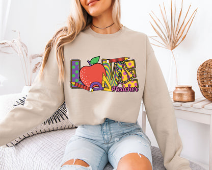 Mardi Gras Party Energy Sweatshirt