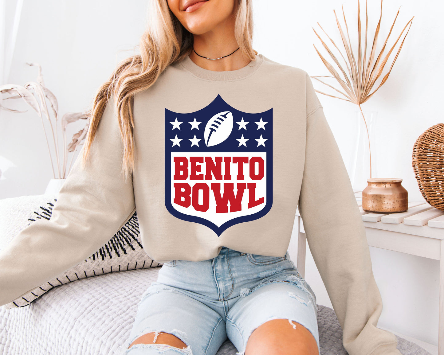 Championship Game Day Sweatshirt, Vintage Football Fan Crewneck, Casual Sportswear