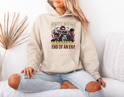 Arrest Maduro Hoodie – Freedom for Venezuela Political Graphic