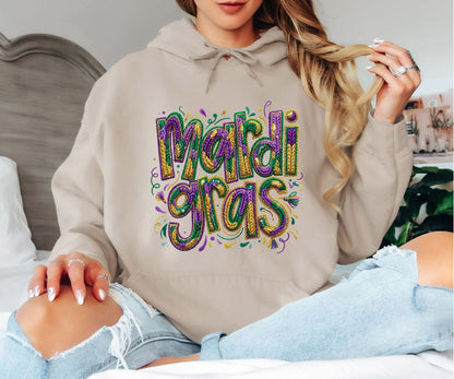 Mardi Gras Hoodie – Carnival Season Vibes