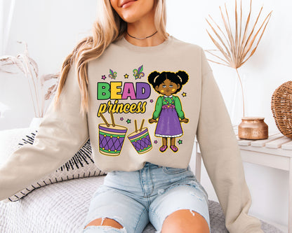 Mardi Gras Party Vibes Crewneck