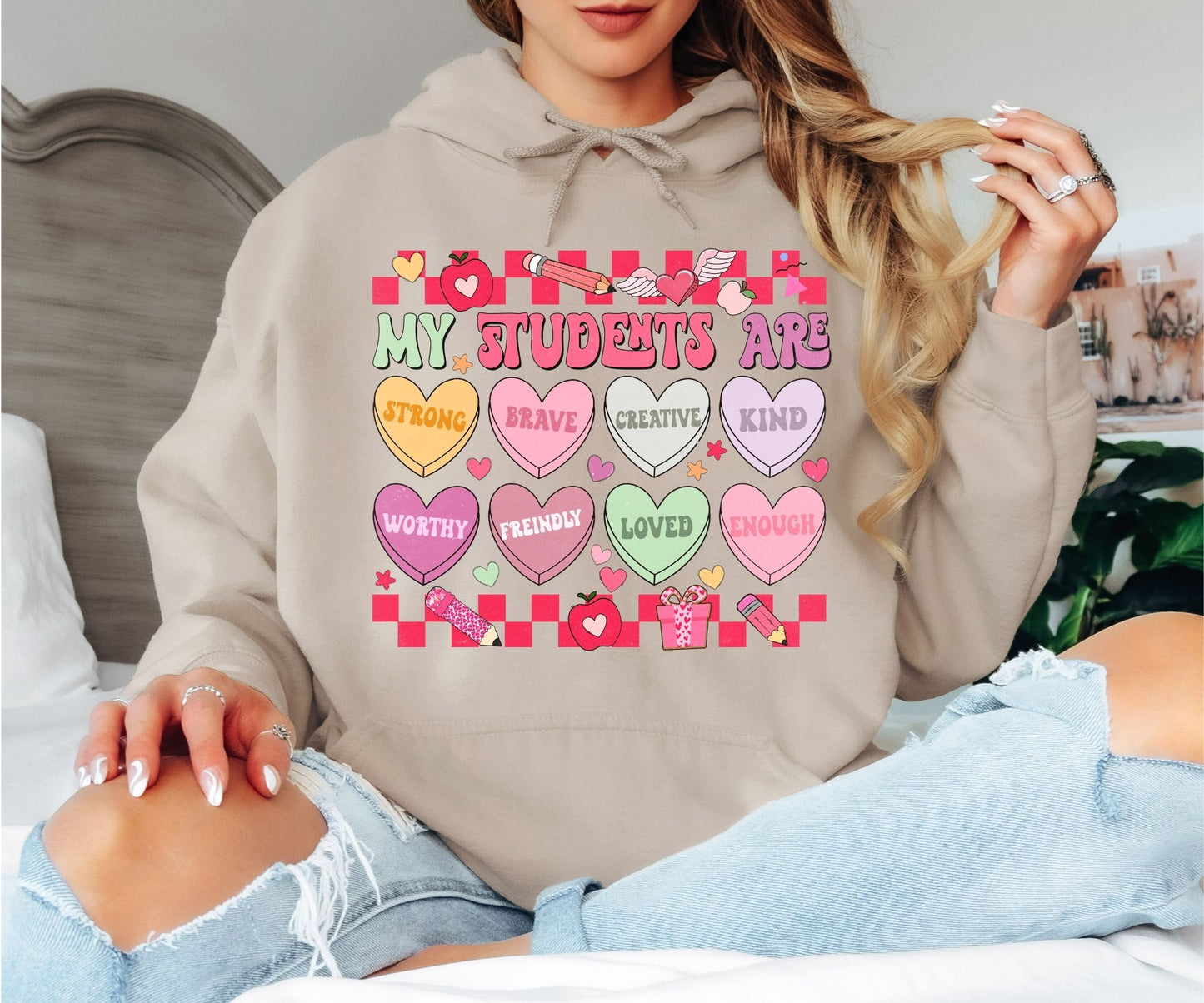 Valentine Hoodie – Soft Feel, Big Love