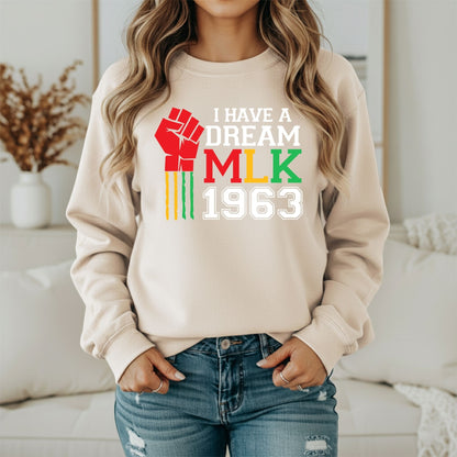 MLK Human Freedom Sweatshirt – Social Justice Message