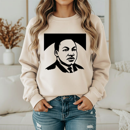 MLK Freedom Quote Sweatshirt – Social Justice Statement