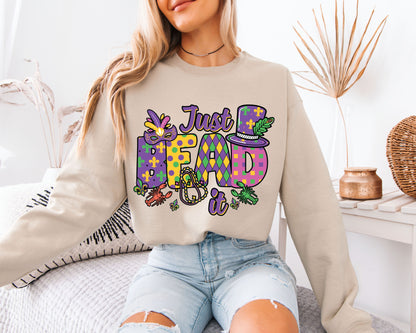 Celebration Season Mardi Gras Sweatshirt