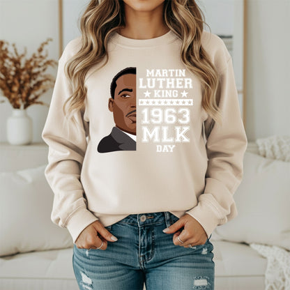 Martin Luther King Jr. Equality Symbol Sweatshirt – Inspirational Design
