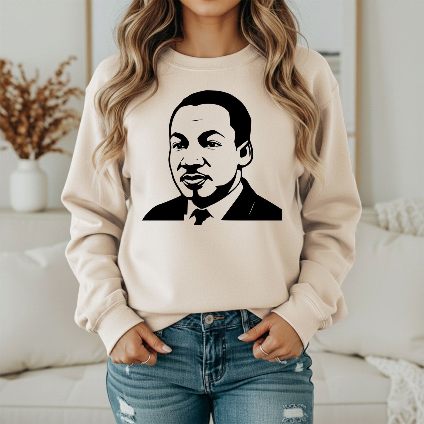 MLK Hope & Peace Sweatshirt – Inspirational Graphic Apparel