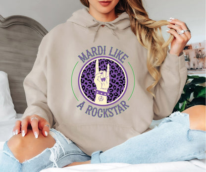 Funny Mardi Gras Saying Hoodie – Party Ready