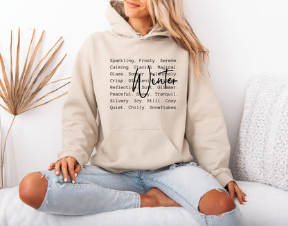 Winter Cozy Graphic Hoodie – Minimal Cold Weather Style