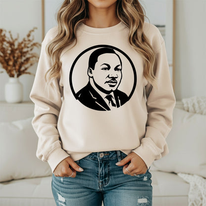 Martin Luther King Jr. Quote Sweatshirt – Human Rights Graphic
