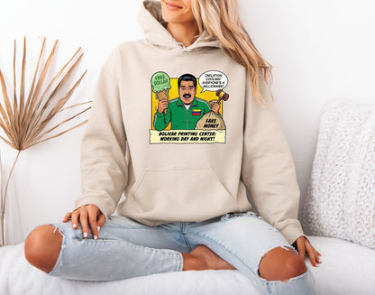 Venezuela Freedom Hoodie – Call for Maduro’s Arrest Design