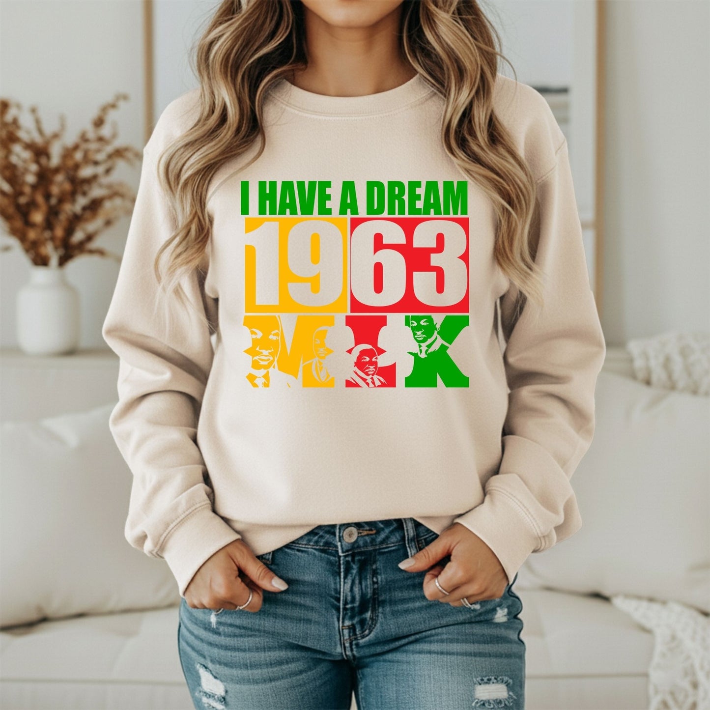 Martin Luther King Jr. Peace Vision Sweatshirt – Justice Driven Design