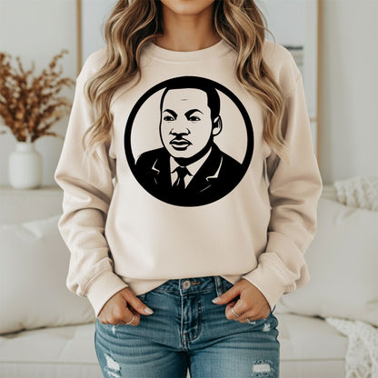 Martin Luther King Jr. Stand for Freedom Sweatshirt – Inspirational Quote