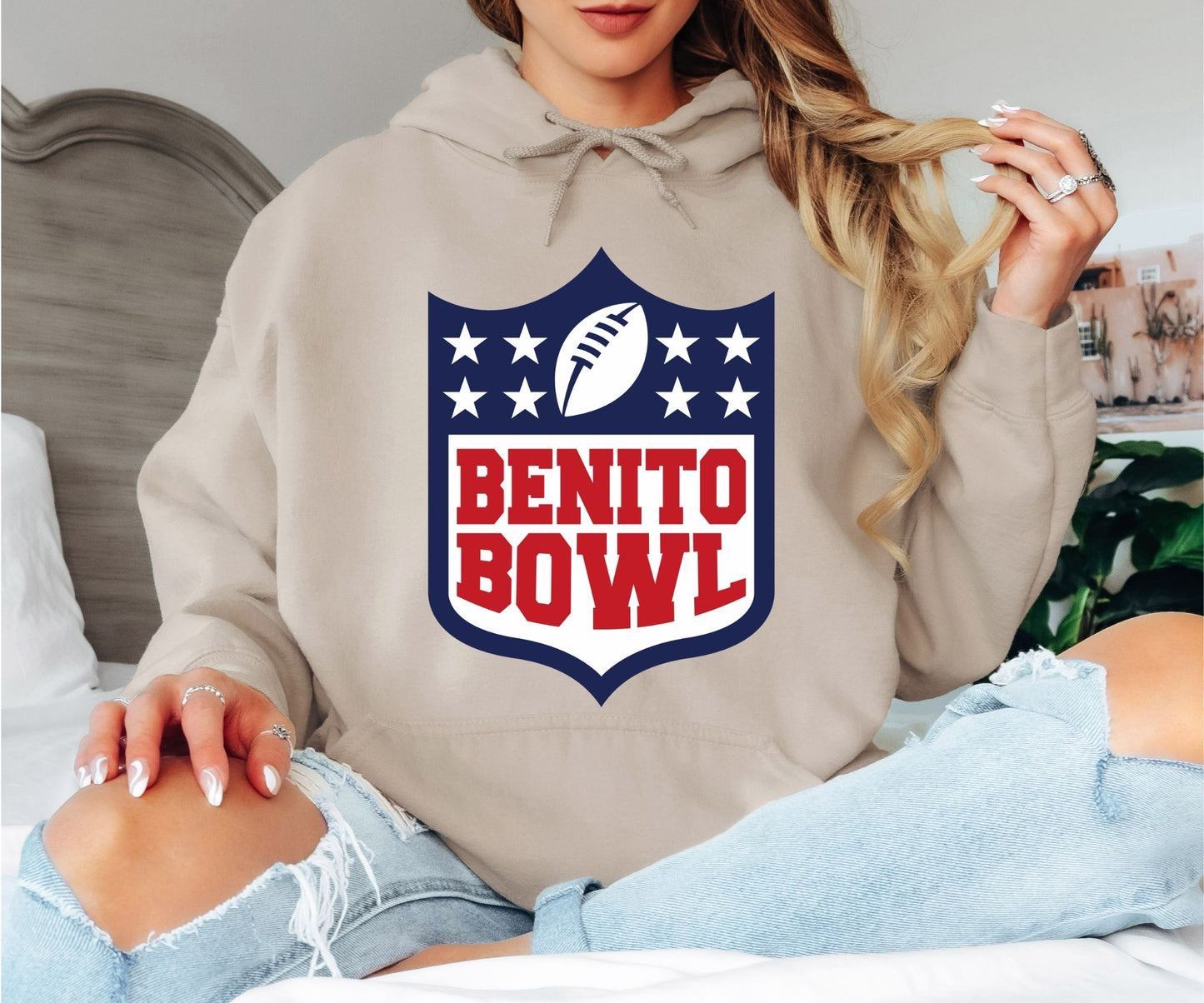 Game Day Football Hoodie, Retro Sports Fan Pullover, Cozy Championship Style Hoodie